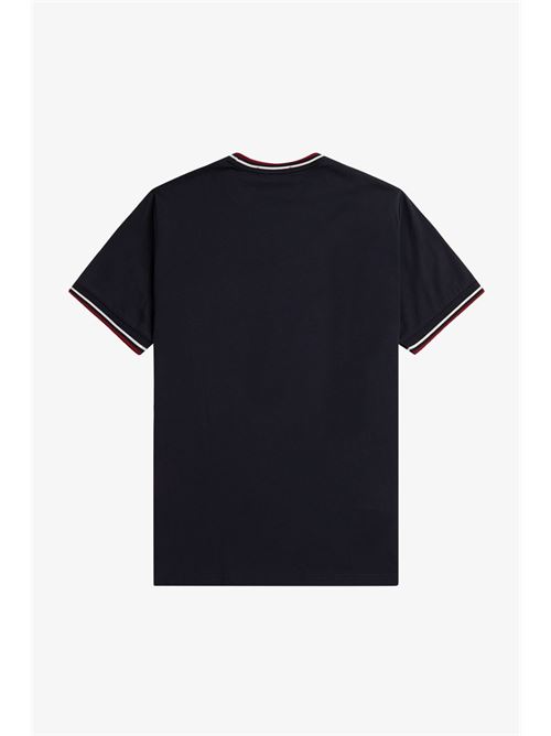 t-shirt bordino Fred Perry | M1588T55